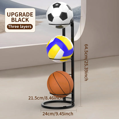 Indoor Children Basketball Storage Rack Put Ball Football Storage Basket Placed Rack Kindergarten Volleyball Stand Holder Space