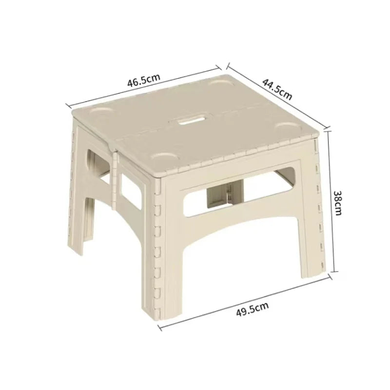 Portable Plastic Folding Camping Table, Lightweight Table Nature Hike Car Travel Picnic Mini Coffee Tables, Outdoor Camping Gear