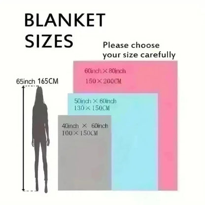 Native American Indian Style Quilted Flannel Blanket - All-Season Southwestern Tribal Bedspread with Star & Motifs Turquoise