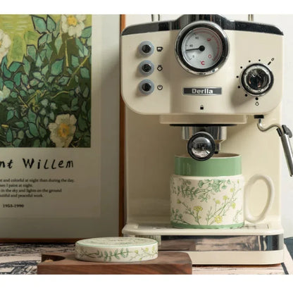 18 Style Options with Lids, Coffee Mugs for Couples, Ceramic Mugs That Can Fit in the Microwave and Dishwasher
