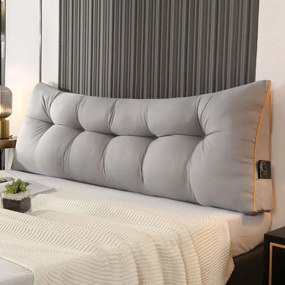 European Soft Wedge Pillow Triangular Bed Backrest Cushion for Headboard Reading Support Modern Home Decor 60/90/120/150/180cm