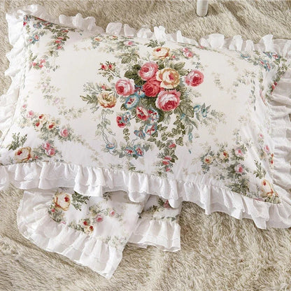 100% Cotton Bed Skirt Double King Size Bedspread Bedspreads Box Garden Spread the Queensize Cover Linen Sheet Skirts for Beds