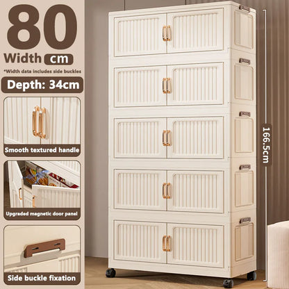 Storage Cabinet Installation Free Storage Cabinet Baby and Kidsren's Clothing Storage Box Snack Plastic Foldableing Storage Cabinet Folding Storage Cabinet Organizer