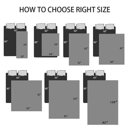 Waterproof Bedspread Pets Dog Cat Kids Urine Pad Bed Sheet Cover Quilted Mattress Pads Washable Mattress Protector Covers Solid