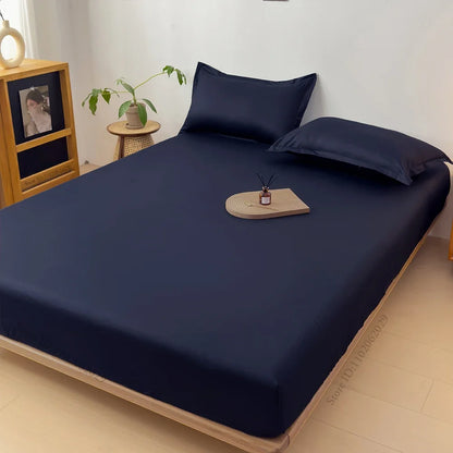 Waterproof Mattress Covers Fitted Sheets Bed Bedspreads Fabric Thick Mattress Protector for Single Double King Queen Size Beds