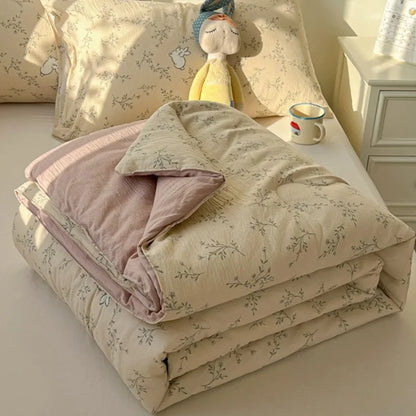 Summer Pure Cotton Quilts Blankets Bedroom Soft Cool Air Conditioner Quilt Comforter Bedspread Twin Queen King Bedding Quilts
