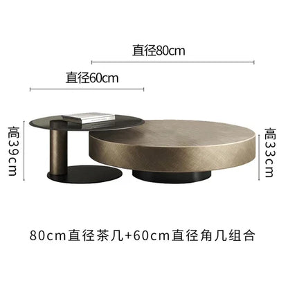 Modern Design Coffee Tables Round Metal Luxury Living Room Coffee Tables Minimalist Nordic Stoliki Kawowe Home Furniture