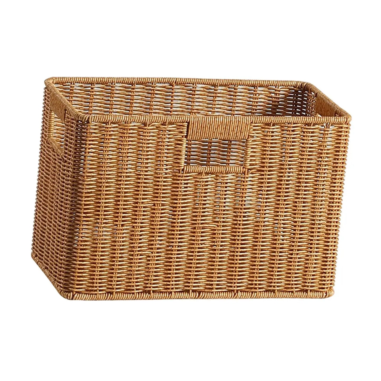 Woven Storage Basket Storage Organizer Lightweight Durability Multipurpose