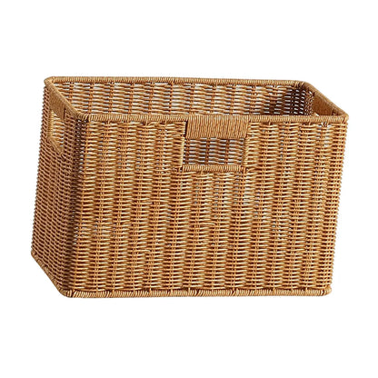 Woven Storage Basket Storage Organizer Lightweight Durability Multipurpose