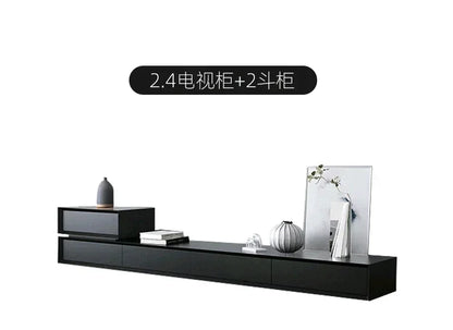 Nordic Modern Simple Square Creative Living Room TV Cabinet and Tea Table Combination