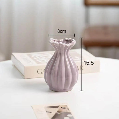 Table Decorations Vases Bedroom Aesthetic Balcony Homestay Flowers Vases Living Room Ceramic Home Decor Vase MH40HP