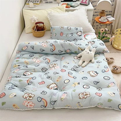 120x150cm Baby Quilt Blanket Four Season Kids Sleeping Blanket Washable Home Nursery School Children Blanket Quilt Bedding
