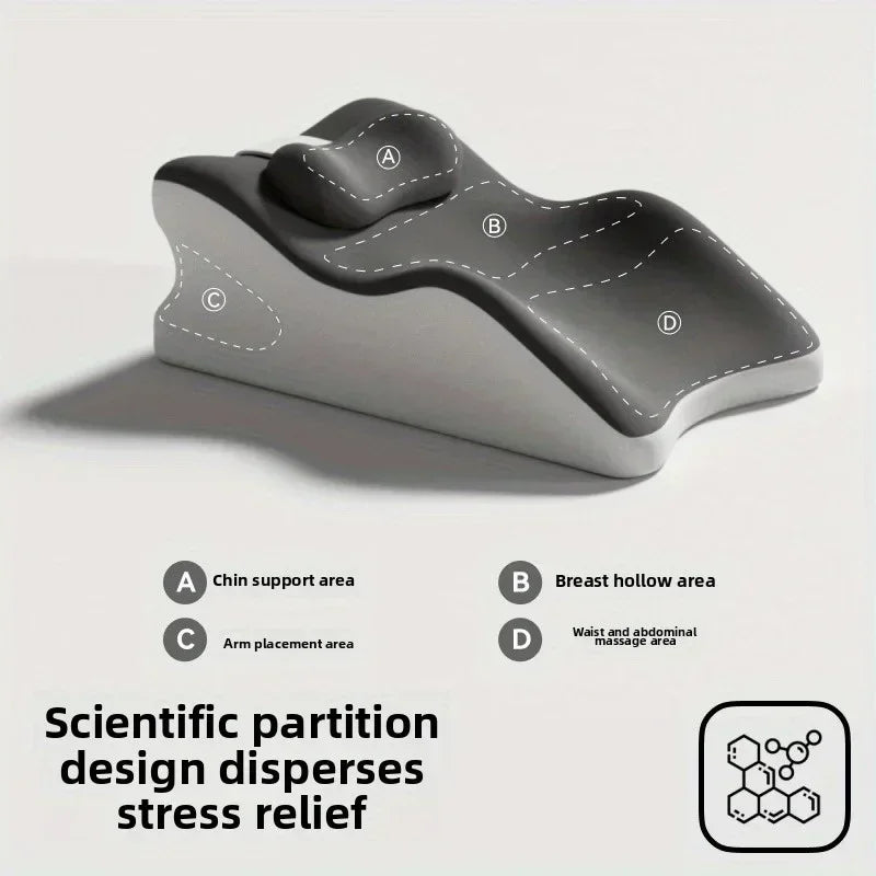 Multifunctional pillow for playing with mobile phone, lying in bed and reading, with backrest and neck support
