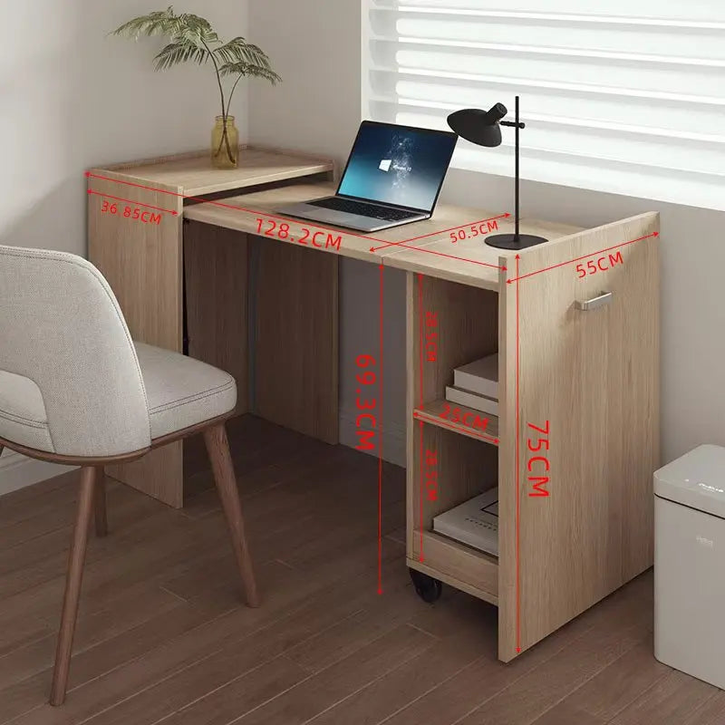 Folding table household small apartment removable desk bedroom computer table student study table