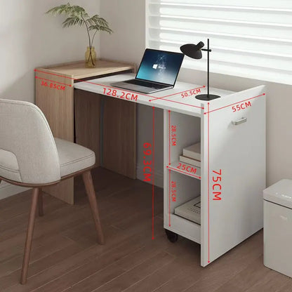 Folding table household small apartment removable desk bedroom computer table student study table