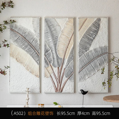 American retro wall pendant Bohemian relief porch wall decoration French background wall