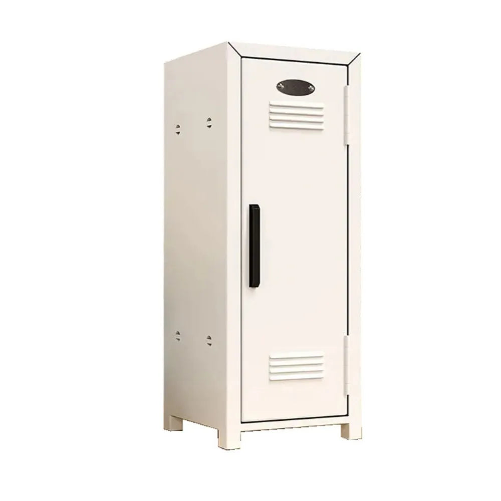 Iron Storage Box Dormitory Storage Cosmetics Paper Money Keys Bank Cards and Other Desktop Small Items Mini Locker Cabinet