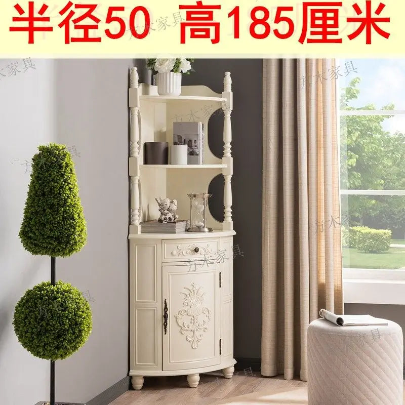 Wood Corner Living Room Cabinets Filing Decor Bookcase Mobile Living Room Cabinets Wine Nordic Vitrina Lounge Suite Furniture