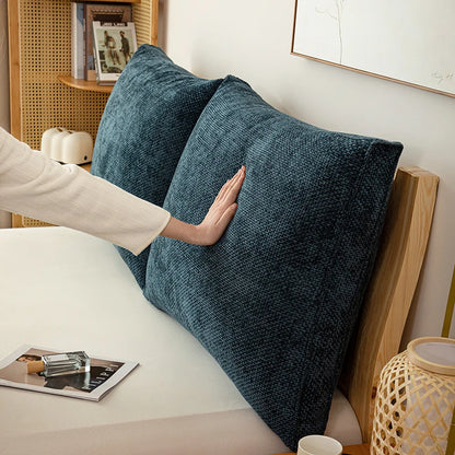 Back Cushion Cat Scratch chenille Bed Headboard Cushion Tatami Wall Big Backrest Bedroom Bed Anti-Collision