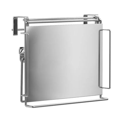Stainless Steel Foldable Countertop Storage Rack, Space-saving, Can Be Used To Extend The Countertop In Bathrooms and Kitchens