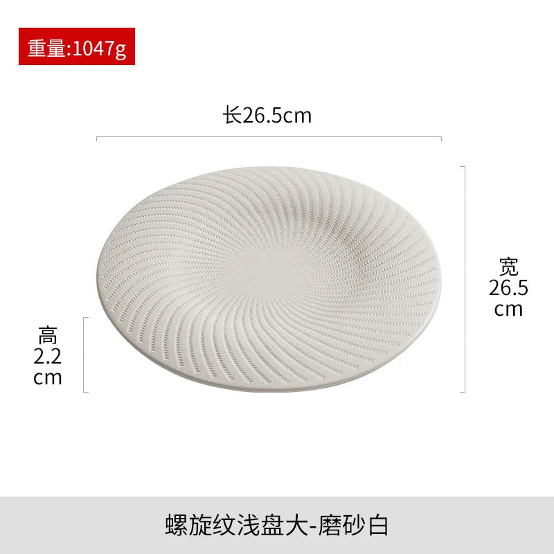 Western dishes advanced special dishes in the wind commercial hotel tableware irregular plate soup bowl creative tableware