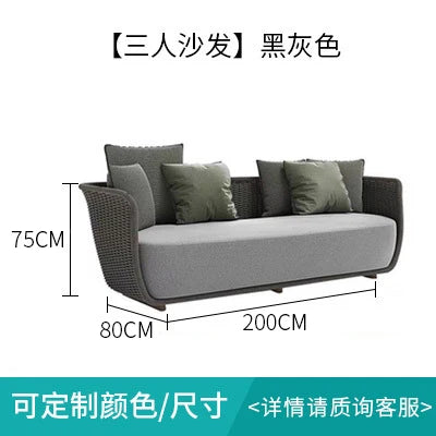Rattan Wood Garden Furniture Sets Beach Fabric Garden Furniture Sets Round Backyard Muebles De Patio Exterior Patio Furnitures