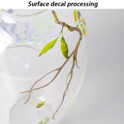Glass Vases Flowers Centerpiece Tables Mariage Vases Plants Luxury Aesthetic Flowers Bottles Dining Table Ornaments Home Decor
