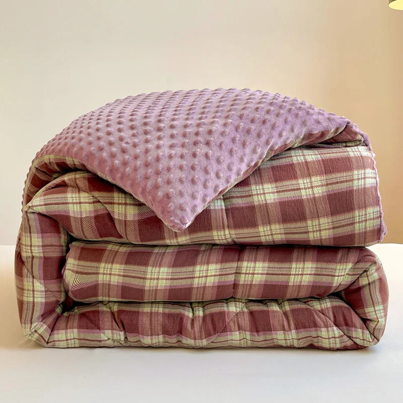 Thi Waable Polyester Fiber Filled Blanket for Students And Adults Spring Autumn Winter Brand New Condition from China