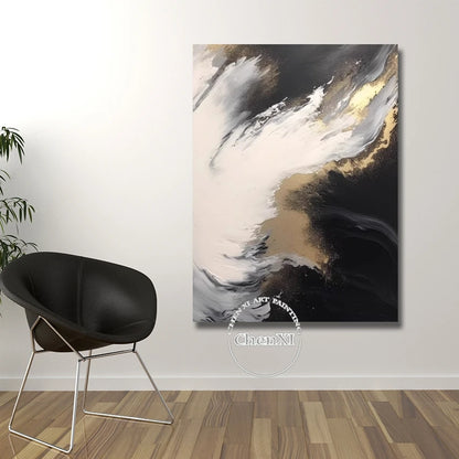 Handmade Picture Wall Art Paintings Handpainted Oil Painting On Canvas Large Handmade Wall Art Modern Home Decoration No Framed