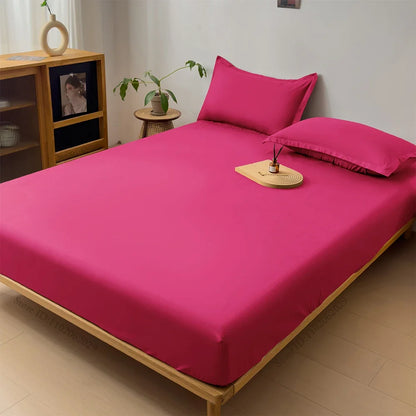 Waterproof Mattress Covers Fitted Sheets Bed Bedspreads Fabric Thick Mattress Protector for Single Double King Queen Size Beds
