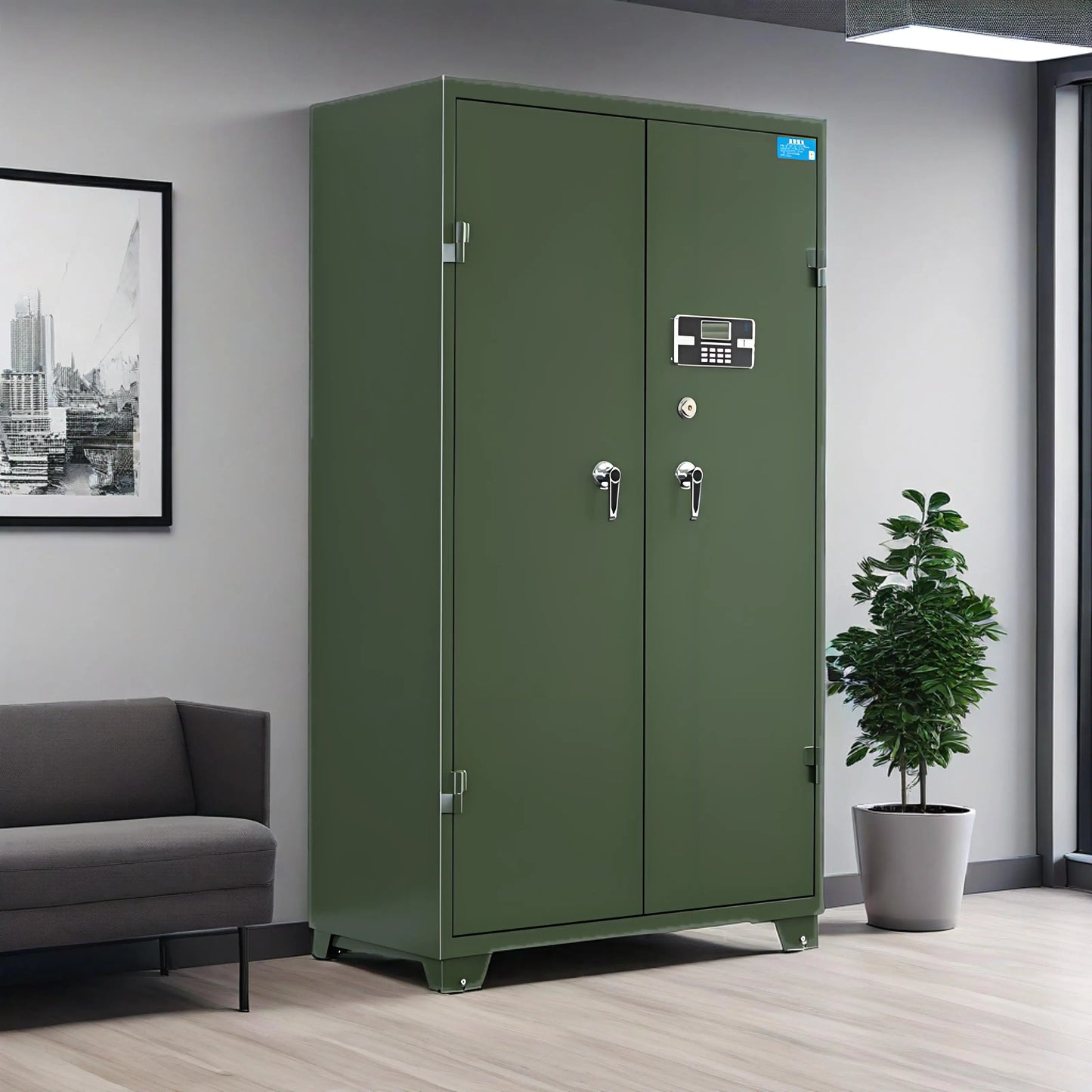 Storage Hidden Safe  Boxes Wholesale With Key Lock Weapon Security Electronic Safe Cabinet
