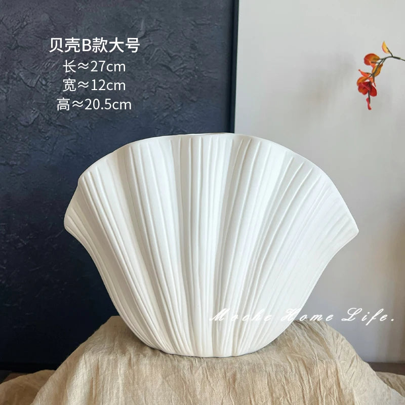 Ceramic Vase Home Decoration Living Room Nordic Style Home Decor Flower Vase Flower Pot Vase Decoration Home Jarrones