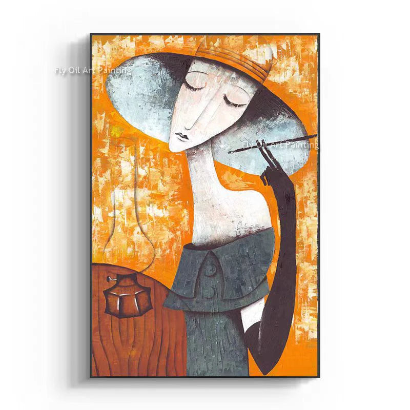 100% Handmade Oil Painting Picasso Famous Painting Canvas Art Wall Picture for Living Room Decoration Abstract Home Decor