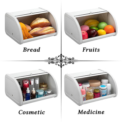 3 Pack Vegetable Storage Tins，Potatoes Storage，Metal Onion and Potato Storage Bins，Kitchen Potato and Onion Storage Bin
