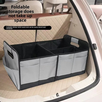 Car Storage Box  Oxford Cloth Storage Box Trunk Storage Box Large Capacity Foldable Storage Capacity Large Storage Capacity