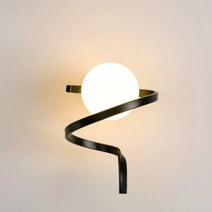 Simple Modern Living Room Background Lamp Bedroom Bedside Lights Minimalist Creative Corridor Wall Lamp