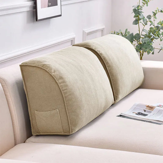 Living Room Sofa Pillow Combination Barest Pad Tat Soft Pa Lumbar Support Pad e Simple Office Rectangular Pure ...