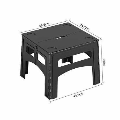 Portable Plastic Folding Camping Table, Lightweight Table Nature Hike Car Travel Picnic Mini Coffee Tables, Outdoor Camping Gear
