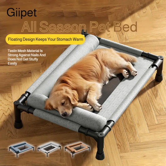 Pet Moisture-proof Breathable Mesh Bed Removable and Washable Large Cat and Dog Off-the-ground Bed Sunbathing Outdoor Camp Bed