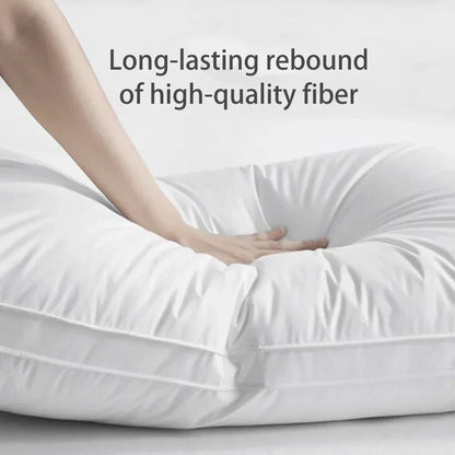 Cotton Body Pillow for Sleeping Decorative Body Pillow for Bed with 100% Cutton Cover High-Grade & Soft
