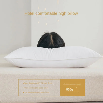 Hotel Collection Bed Pillows for Sleeping King Size Soft, CoolingLuxury Gel Pillow for Back Stomach or Side Sleeper 48X74cm 1PC
