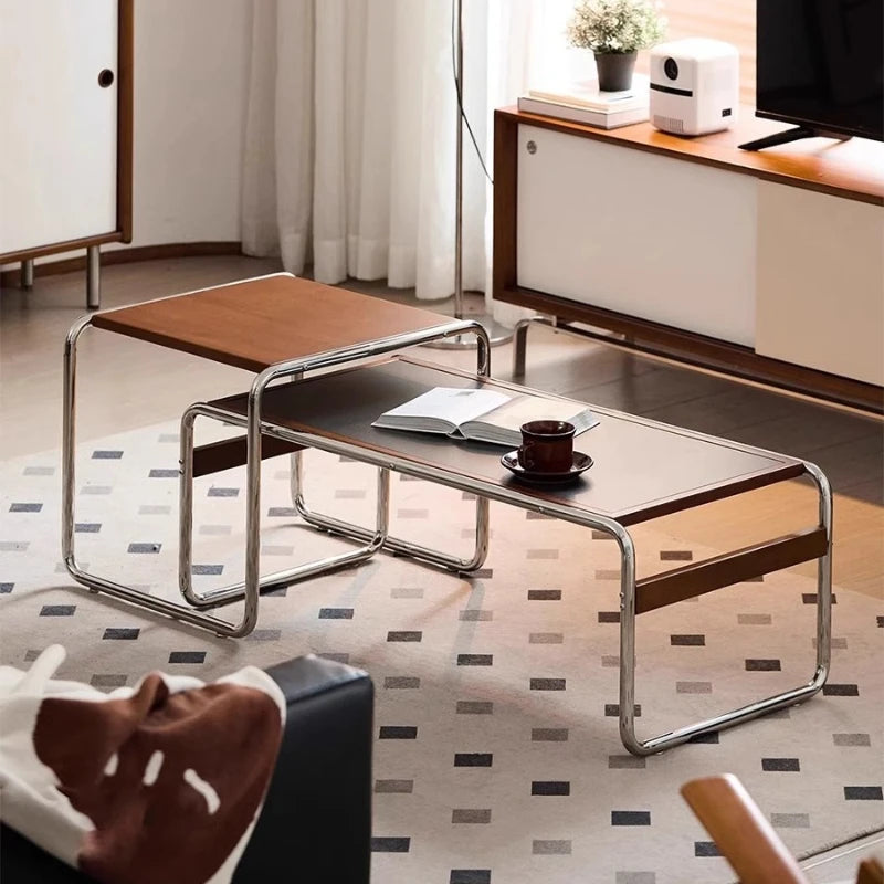 Dining Table Home Coffee Tables Living Room Modern Bedroom Tea Coffee Tables Simple Metal Furniture Table Basse MHCJ