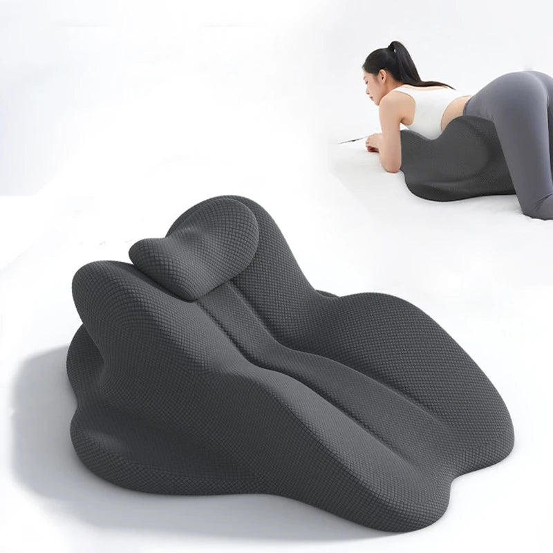 Reading Pillow for Bed Lying Leaning and Prone Ergonomic Memory Foam Bed Wedge Pillow for Headboard Chin & Back Support Pillows