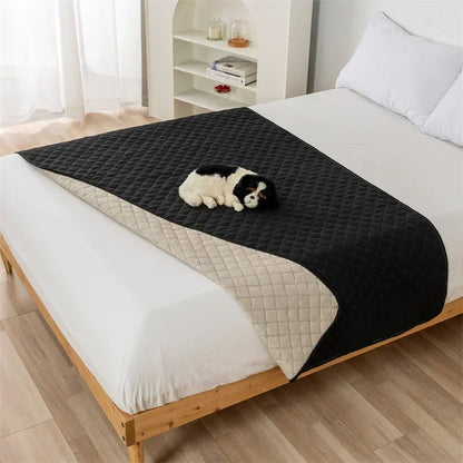 Quilted Bedspread Pads Non-Slip King Size Bed Sheet Sofa Covers Reusable Kids Pet Dog Cat Urine Mat Bed Mattress Protector