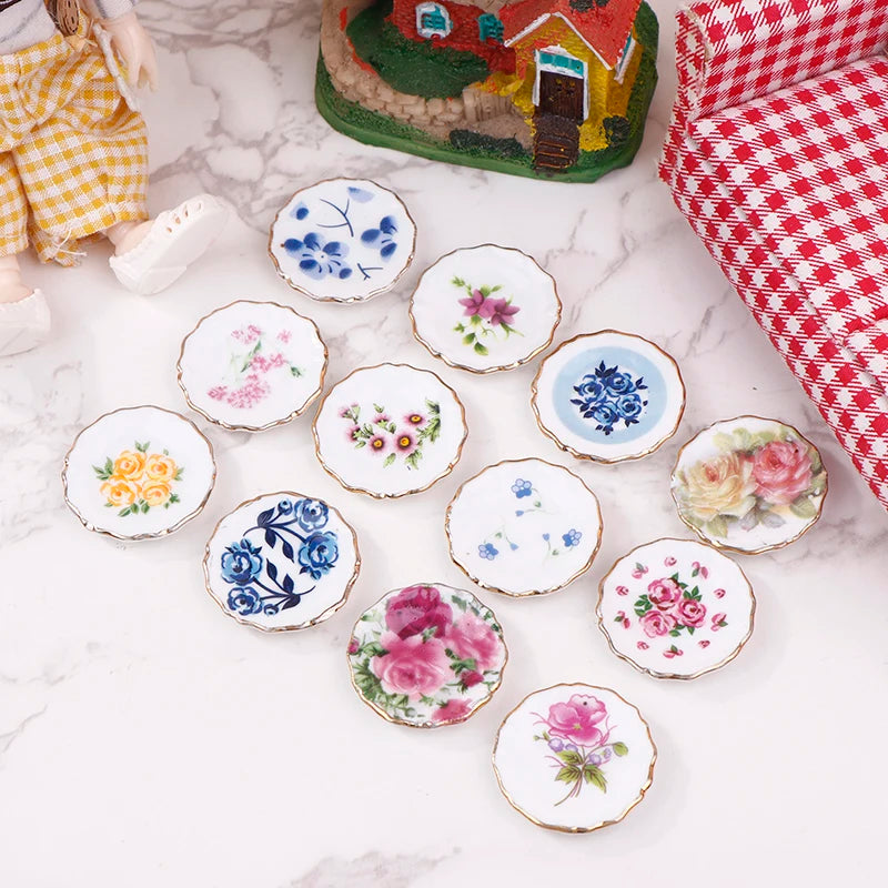 Doll House Kitchen Ceramic Decorations Decorative Vase Doll House Mini Ceramic Handmade