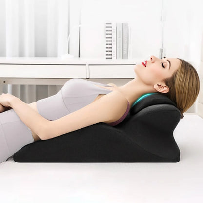 Couples Butt Cushion Memory Foam Wedge Pillow Bed Pillow for Reading Sleeping Lying Lumbar Support Pillow