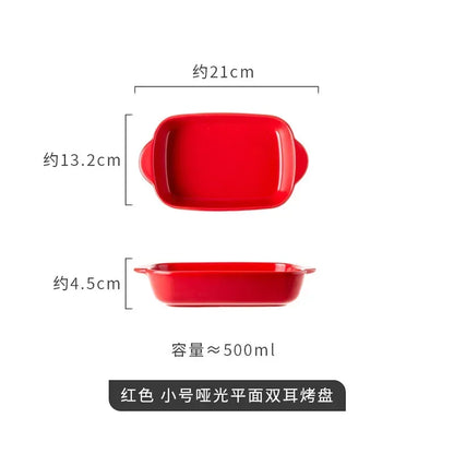 Bread Pan for Baking Tools and Accessories Oven Tray Kitchen Utensil Porcelain Dishes Cooking Utensils Bakeware Ceramic Pans Bar