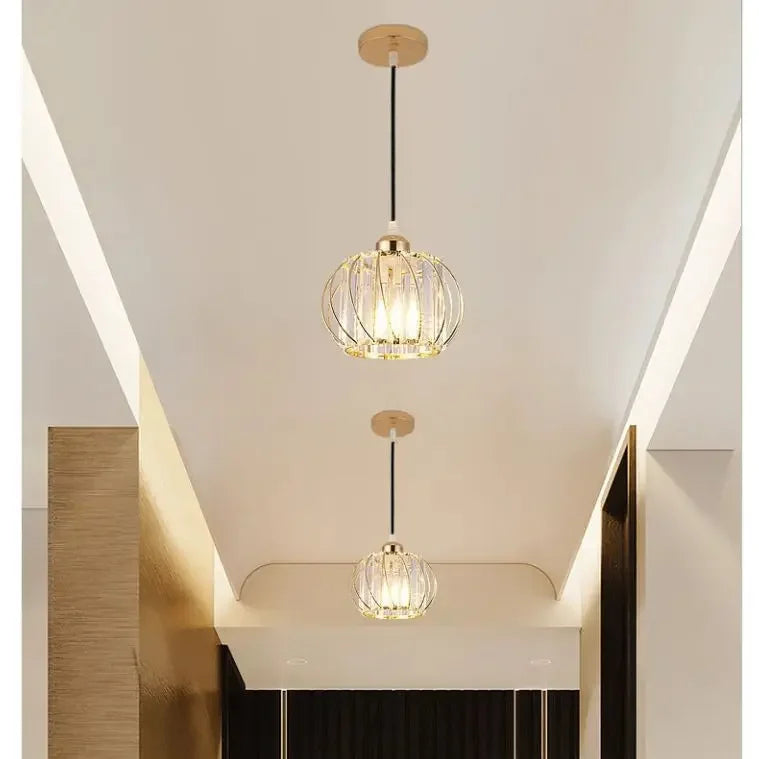 Light Luxury Living Room Chandelier Dining Room Master Bedroom Ceiling Light Corridor Aisle Light Modern Interior Decor Lighting