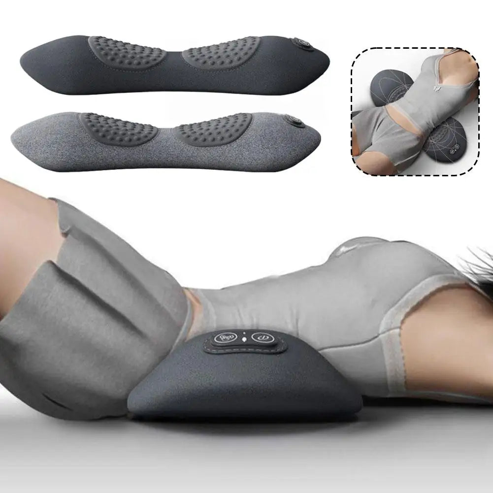 Back Pillow Bed Sleeping Waist Protection Pad Lying Flat Waist Relief Waist Support Heating Vibrating Electric Massage Pillow