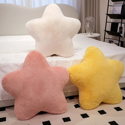 Star Shaped Pillow Decorative Star Pillow for Bed Soft Plush Throw Pillow Cute Pillow Plush Cushion for Kid Bedroom Living Room
